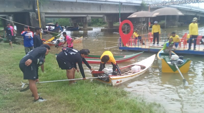 พังงา-ศึกเจ้าสายน้ำ!!”นายกอ้วน”จัดแข่งขันเรือเร็วส่งเสริมการท่องเที่ยวเชิงกีฬา มีชาวเรือ 14 จังหวัดภาคใต้นำเรือพรีสร่วมแข่งนับ 100 ลำ