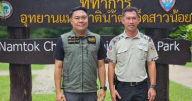 ผอ.สำนักบริหารพื้นที่อนุรักษ์ที่ 1 สาขาสระบุรีและหัวหน้าอุทยานน้ำตกเจ็ดสาวน้อย เชิญชวนพร้อมแนะการเตรียมตัวเที่ยวอุทยานฯหน้าฝน