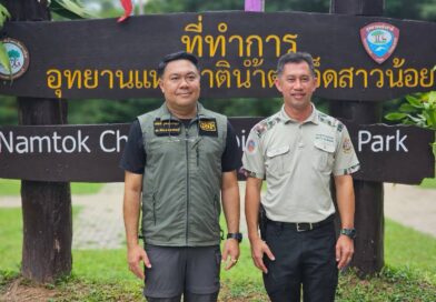 ผอ.สำนักบริหารพื้นที่อนุรักษ์ที่ 1 สาขาสระบุรีและหัวหน้าอุทยานน้ำตกเจ็ดสาวน้อย เชิญชวนพร้อมแนะการเตรียมตัวเที่ยวอุทยานฯหน้าฝน