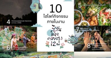 เทศกาล “สีสันแห่งดอยตุง ครั้งที่ 12” The Monsters’ Journey “Blooming Inspiration”