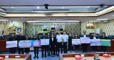 อบจ.สุราษฎร์ฯ สนับสนุนงบประมาณประจำปี 2569 แก่ส่วนราชการและองค์กรศาสนา