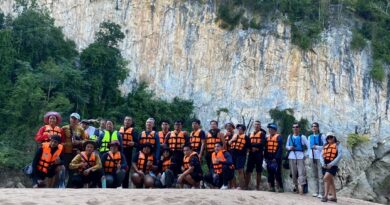 คึกคัก !! “หินซ้อน” เปิดฤดูกาลท่องเที่ยวเชิงนิเวศน์ “พายเรือแคนูและคายัค ล่องลำน้ำป่าสัก ชมผาหมีเหนือเสือใต้