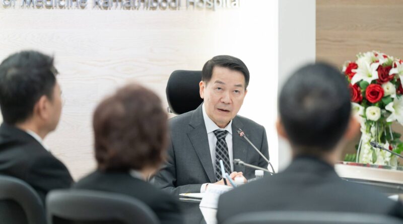 รามาธิบดี ลงนามเริ่มต้นการก่อสร้างอาคารโรงพยาบาลแห่งใหม่ โครงการอาคารโรงพยาบาลรามาธิบดีและย่านนวัตกรรมโยธี