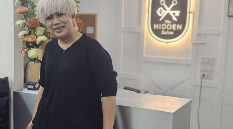 The Hidden Salon By Tammy ร้านทำผมในบรรยากาศสวนสวย