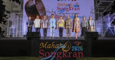 ททท. จัดใหญ่ “Maha Songkran World Water Festival 2026” เปลี่ยนกรุงเทพฯ เป็นแลนด์มาร์กแห่งความสนุก สาดสุขรับปีใหม่ไทย