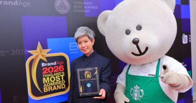 สตาร์บัคส์ รับรางวัล Thailand’s Most Admired Brand ปีที่ 12
