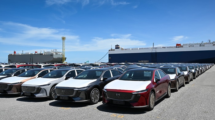 The All-Electric Mazda6e มาถึงประเทศไทยแล้ว พร้อมส่งมอบให้ลูกค้าเร็ว ๆ นี้