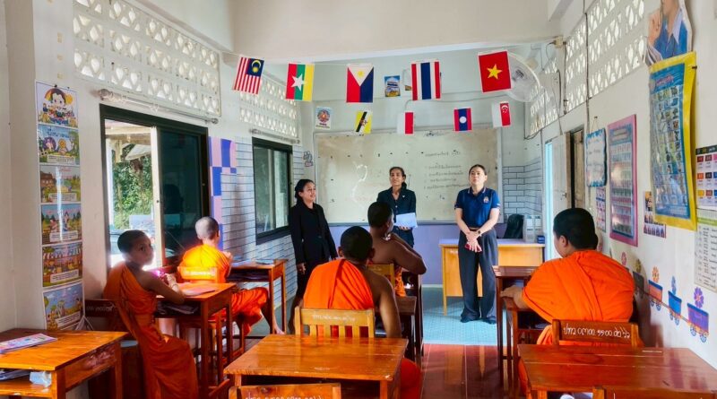 สำนักงานพระพุทธศาสนาจังหวัดสุราษฎร์ธานี ลงพื้นที่สำรวจข้อมูลพื้นฐานและข้อมูลรายบุคคล โรงเรียนพระปริยัติธรรม แผนกสามัญศึกษา ปัญญาทีปวิทยานุสรณ์