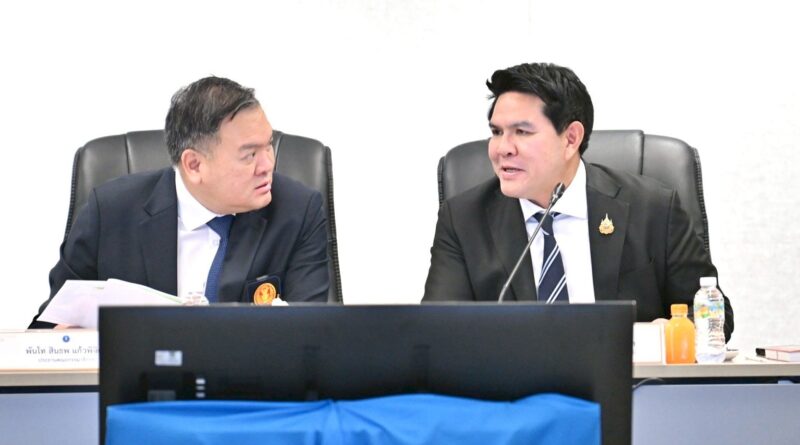 รมว.ท่องเที่ยวและกีฬา นำคณะผู้บริหารต้อนรับคณะกรรมาธิการการท่องเที่ยว สภาผู้แทนราษฎร ร่วมหารือขับเคลื่อนการท่องเที่ยวไทยสู่คุณภาพ ความปลอดภัย และความยั่งยืน