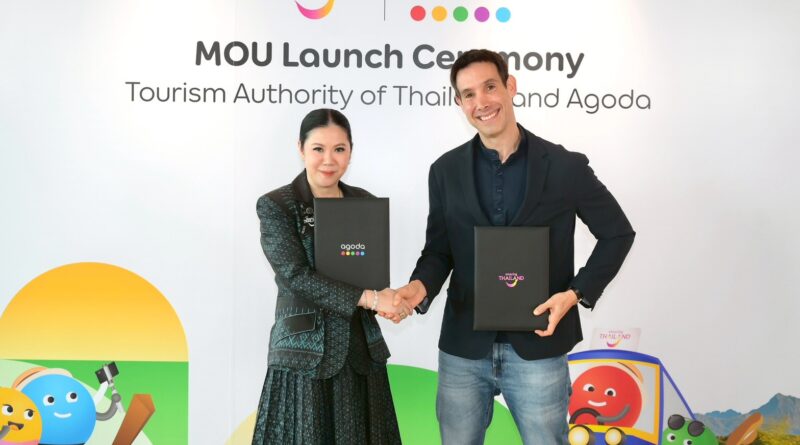 ททท. ผนึกกำลัง Agoda ขับเคลื่อนท่องเที่ยวไทยสู่เวทีโลก ยกระดับด้วย Platform Economy และข้อมูลเชิงลึก