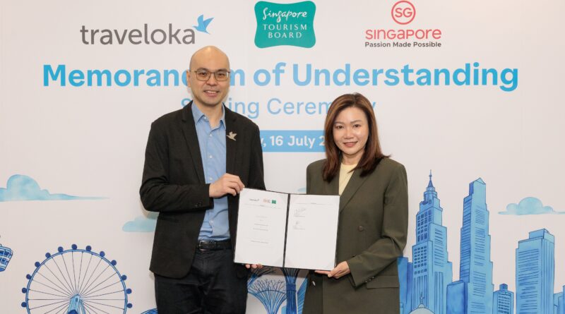 การท่องเที่ยวสิงคโปร์และทราเวลโลก้าสานต่อความร่วมมือ มุุ่งต้อนรับนักท่องเที่ยวจากเอเชียตะวันออกเฉียงใต้และออสเตรเลียสู่สิงคโปร์เพิ่มขึ้น
