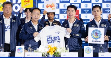 นักวิ่งไทย-เทศ 2.1 หมื่นจาก 58 ประเทศแห่สมัครพัทยามาราธอน 2026 ผู้ว่าเมืองชลฯ ไฟเขียวนายกพัทยาจัดเต็ม คาดเงินสะพัดแตะ 300 ล้าน